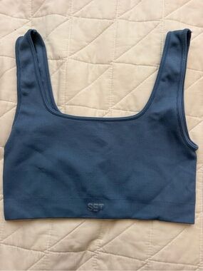 SET Active Box Cut Bra in Cloud SZ SMALL (Limited Edition- Discontinued)